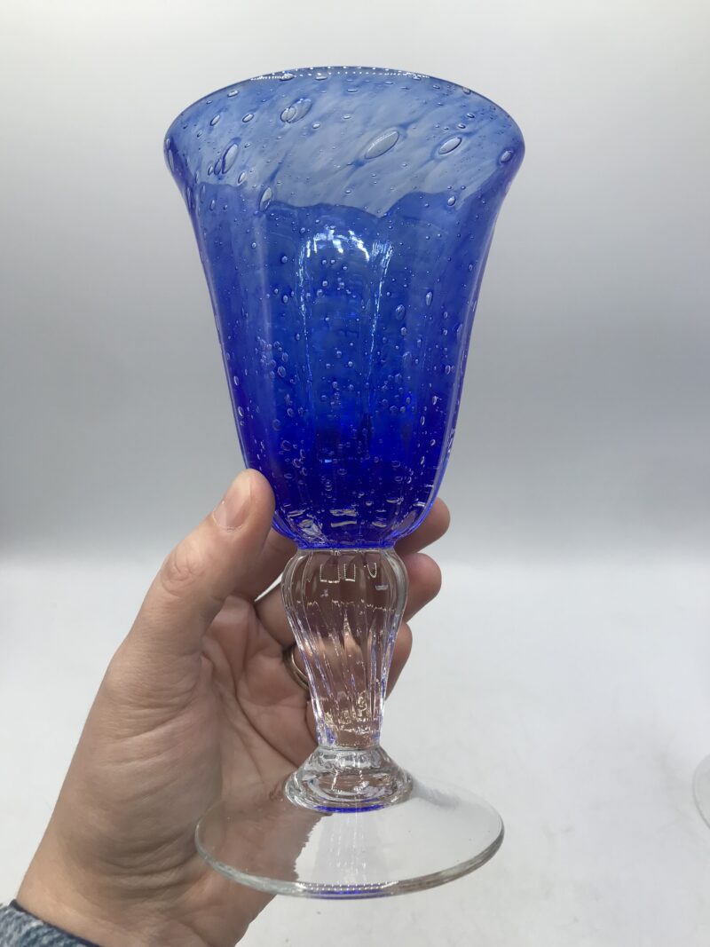 Lot de 7 pièces en verre soufflé – Image 12