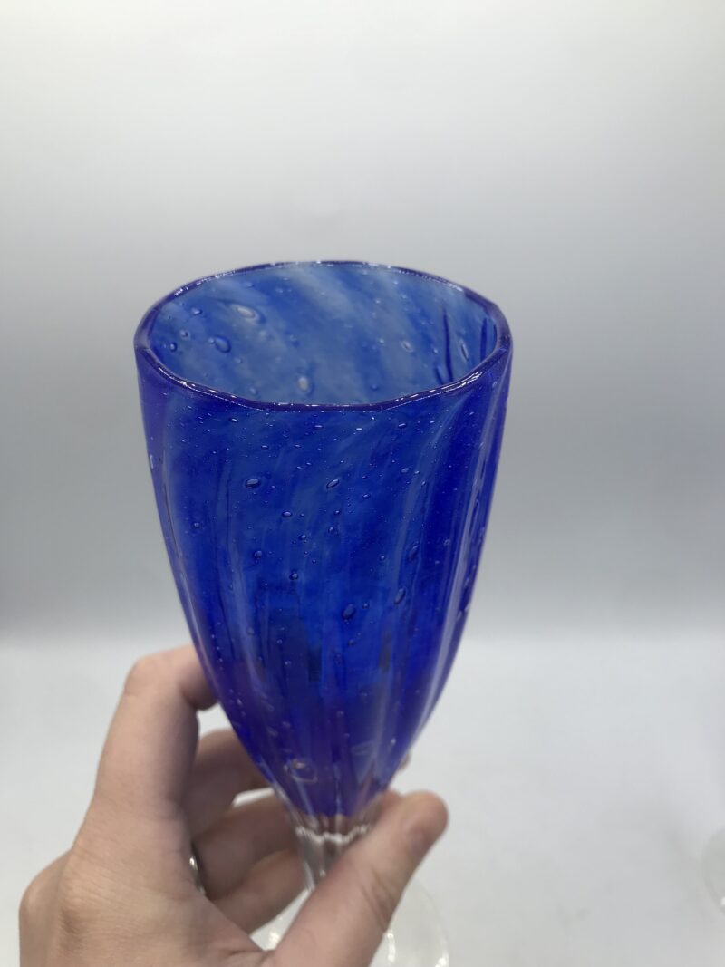 Lot de 7 pièces en verre soufflé – Image 9