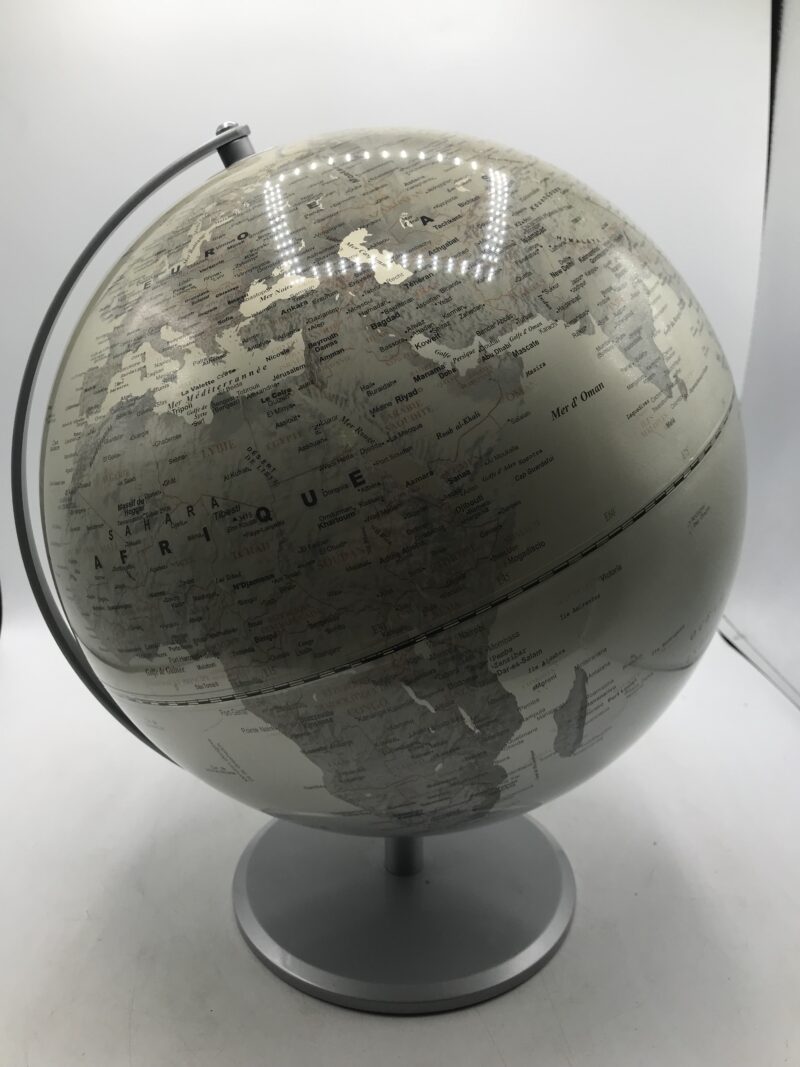 Globe décoratif couleur argent – Image 4