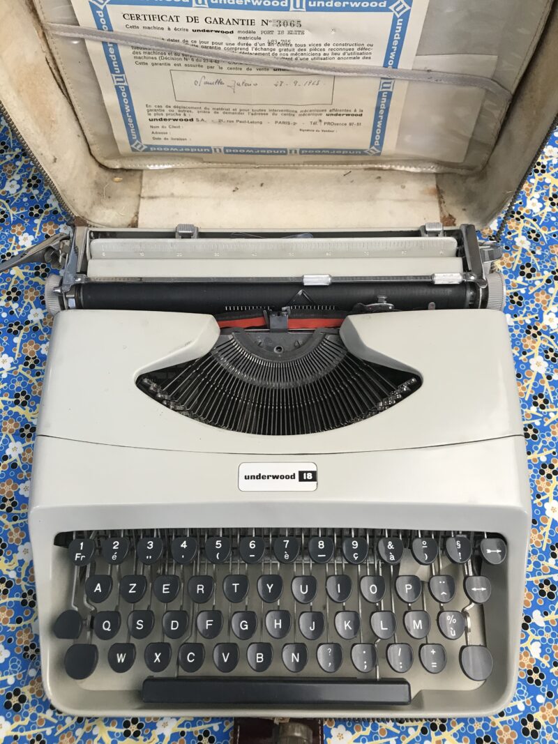 machine underwood 18