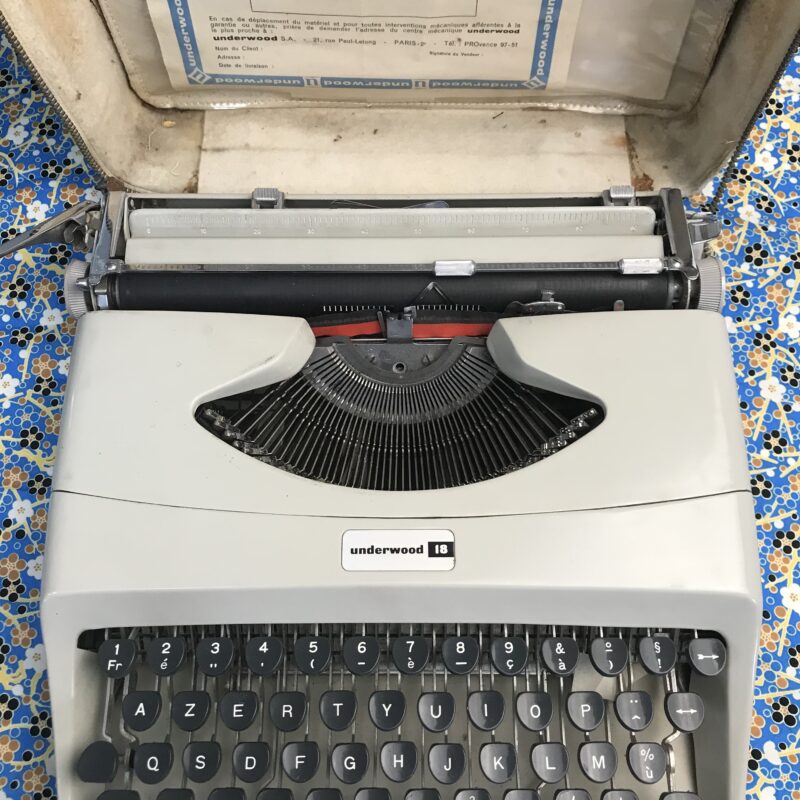 machine underwood 18