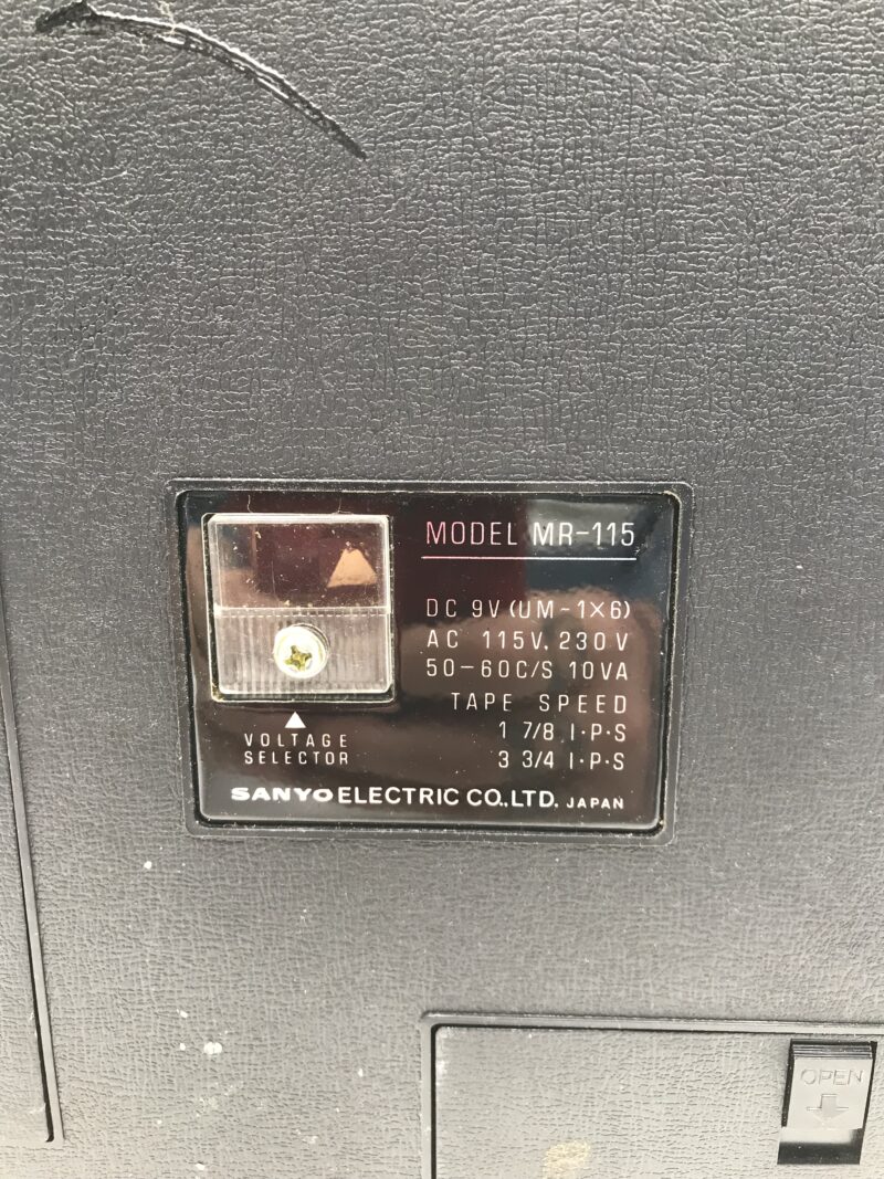 Sanyo solid state MR-115 – Image 3