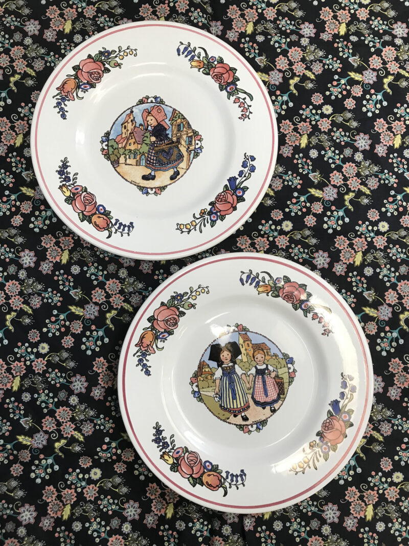 assiettes plates Hansi