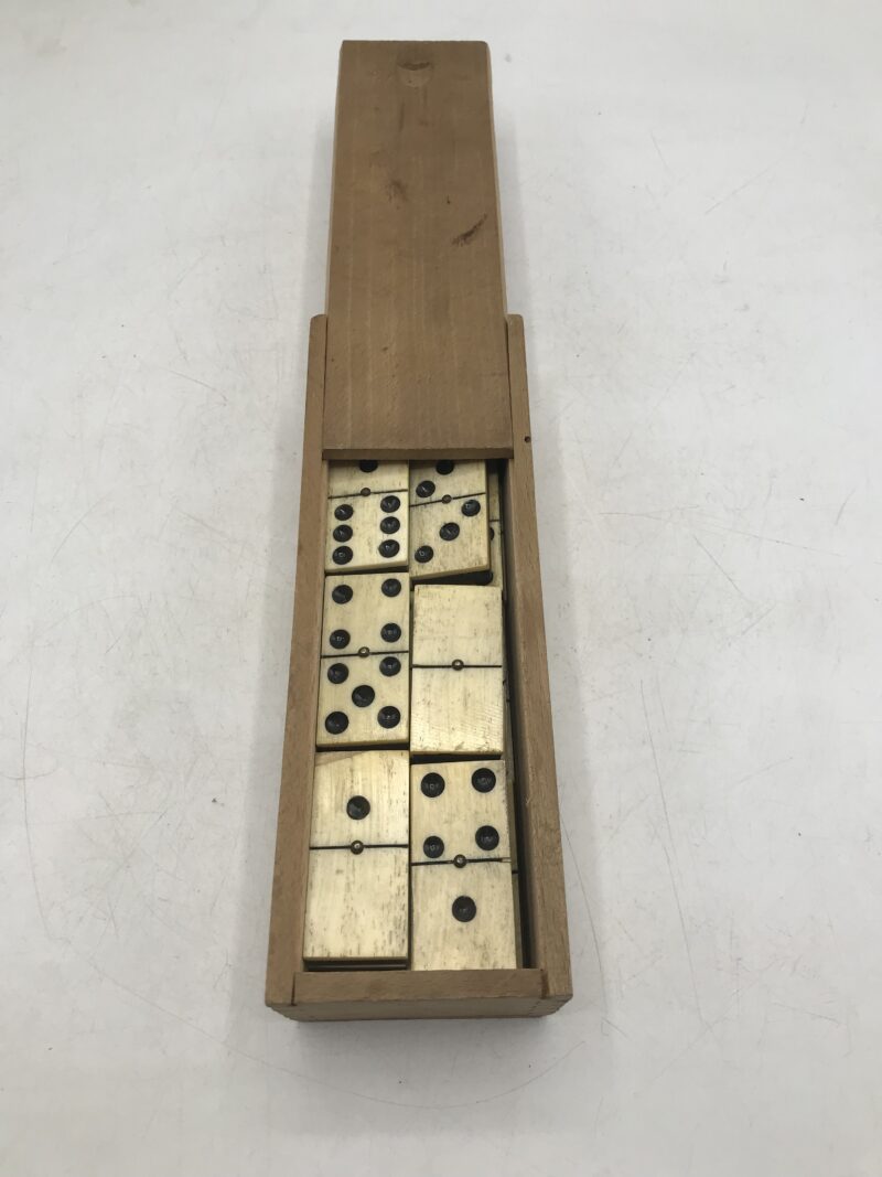 Dominos en ébène et os – Image 7