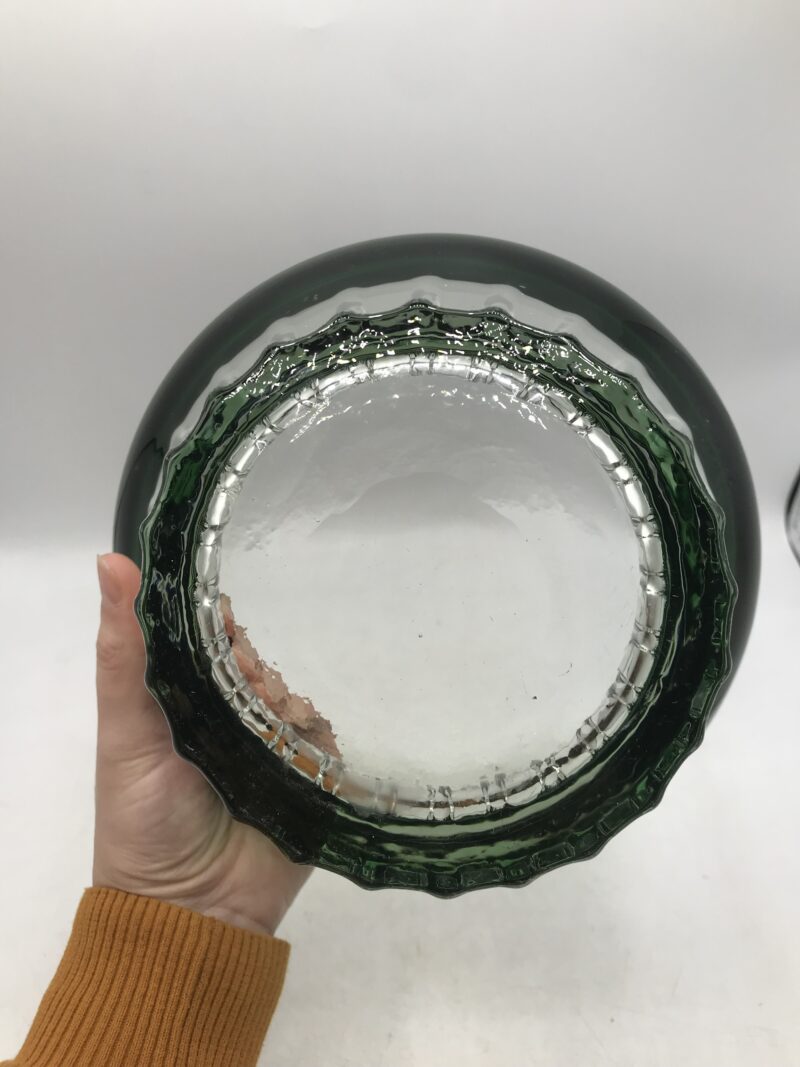 Saladier en verre vintage – Image 4