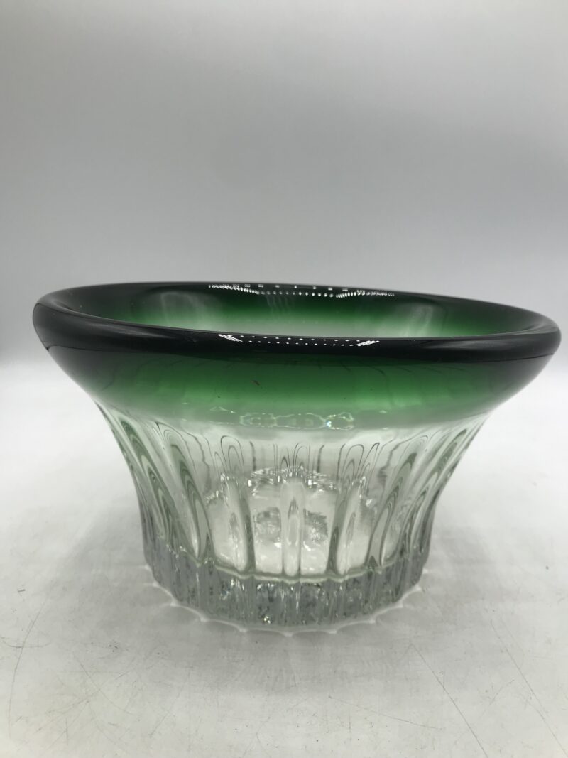 Saladier en verre vintage – Image 5