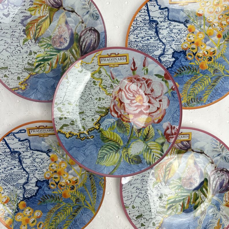 Service 5 assiettes Fragonard tradition