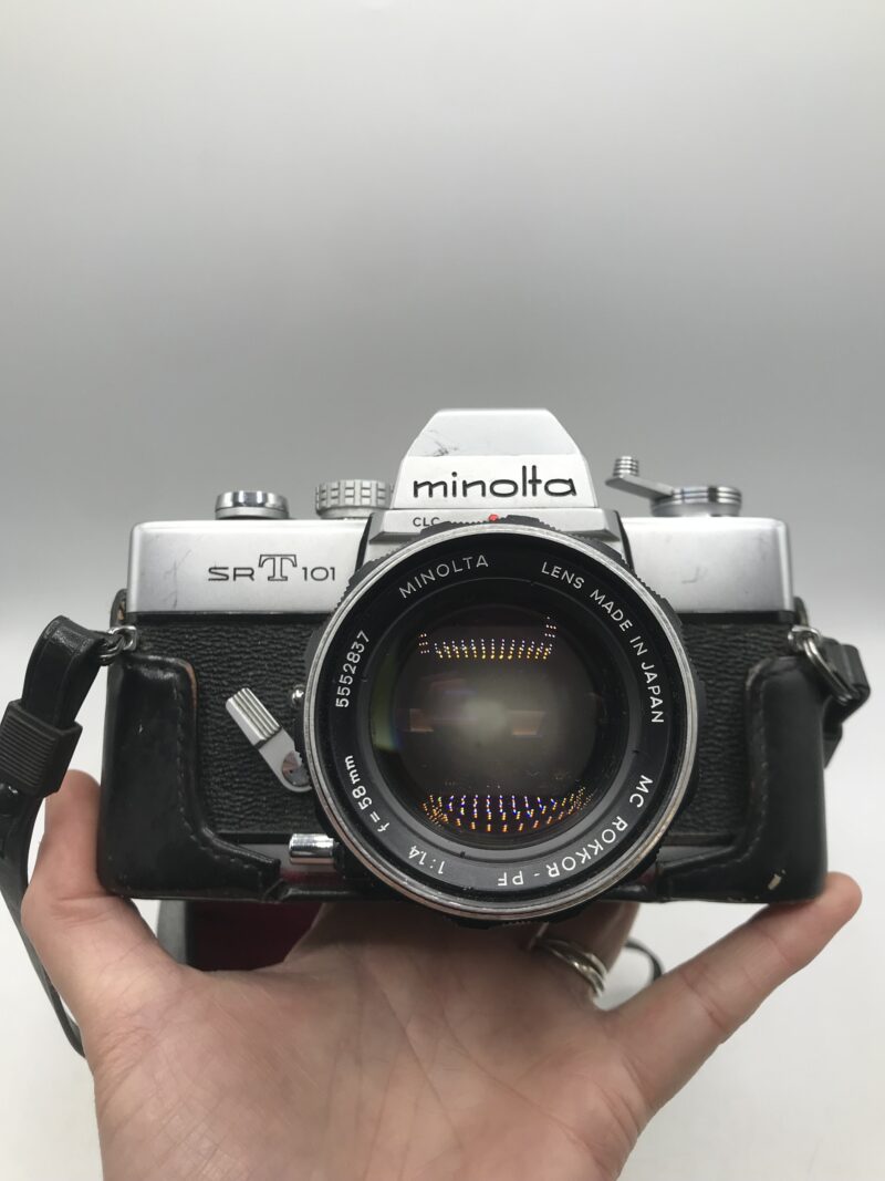 Appareil reflex Minolta SRT 101 + pied – Image 12