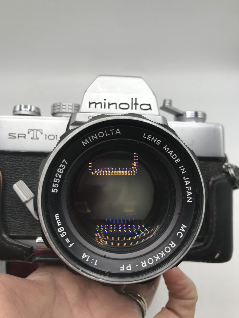 Appareil reflex Minolta SRT 101 + pied – Image 14