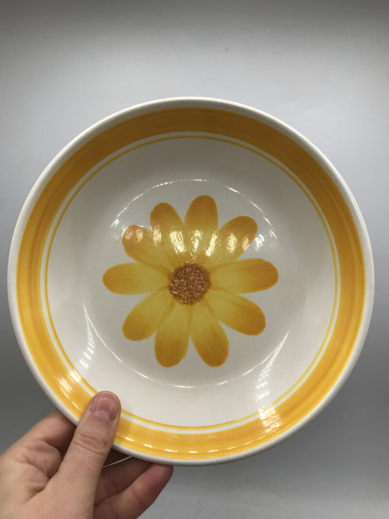Lot de 4 assiettes "Roseline" Digoin – Image 3