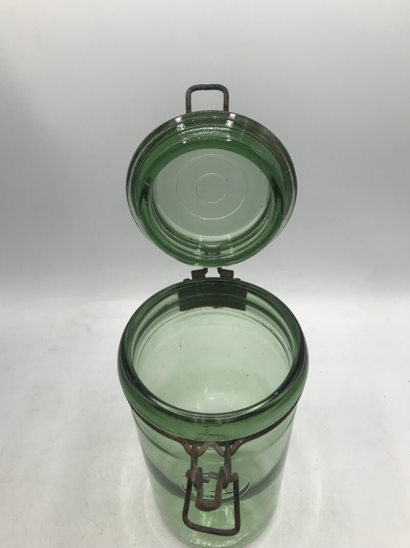 Duo de bocaux vintage vert – Image 10