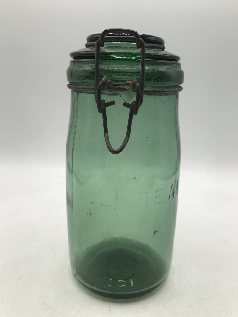 Duo de bocaux vintage vert – Image 4