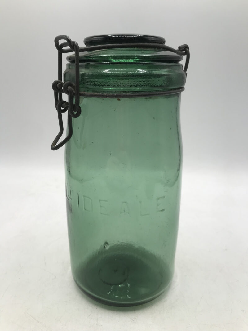 Duo de bocaux vintage vert – Image 5