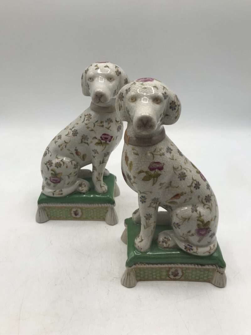 Chiens en porcelaine Wong Lee – Image 2