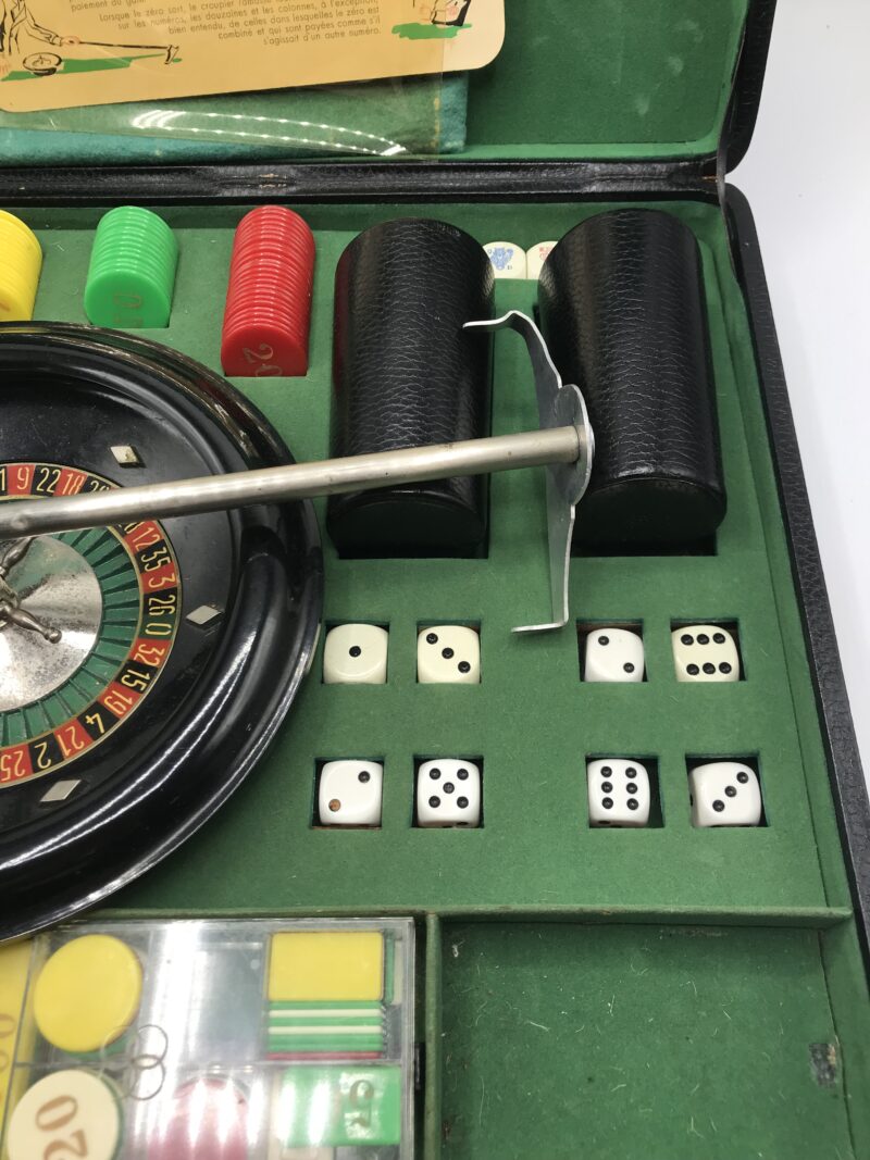 Ancien coffret de jeux roulette – Image 8