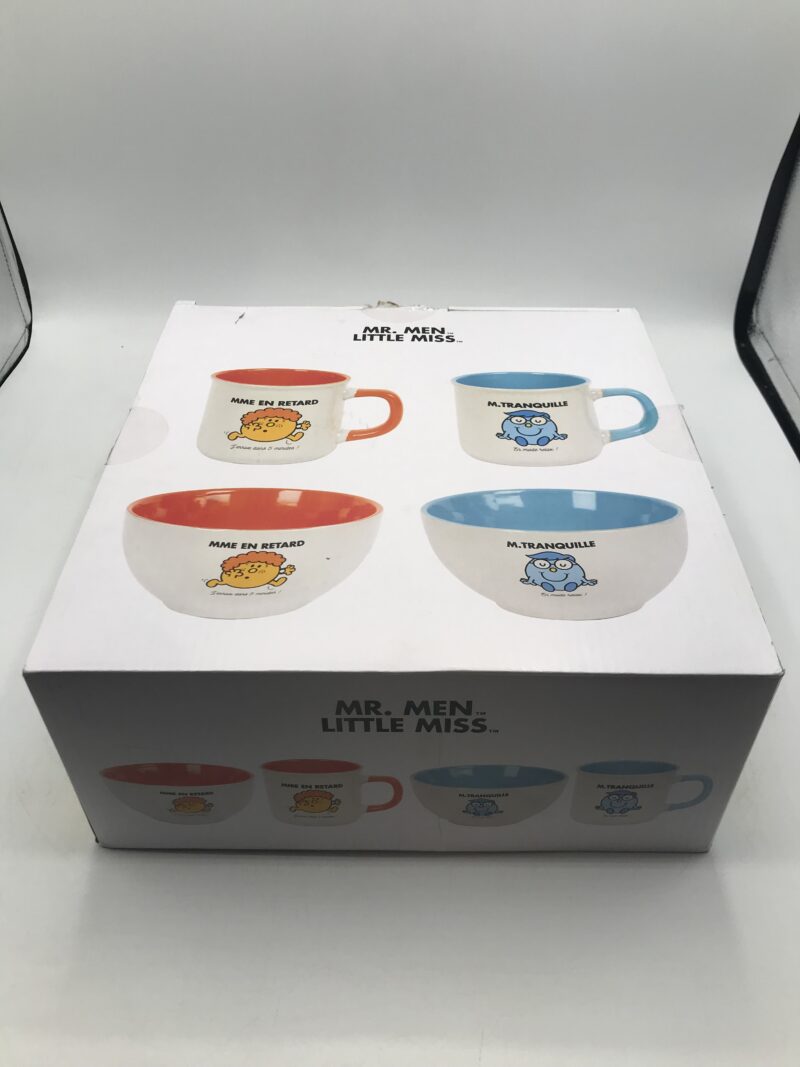 coffret bols et tasses monsieur madame 2021