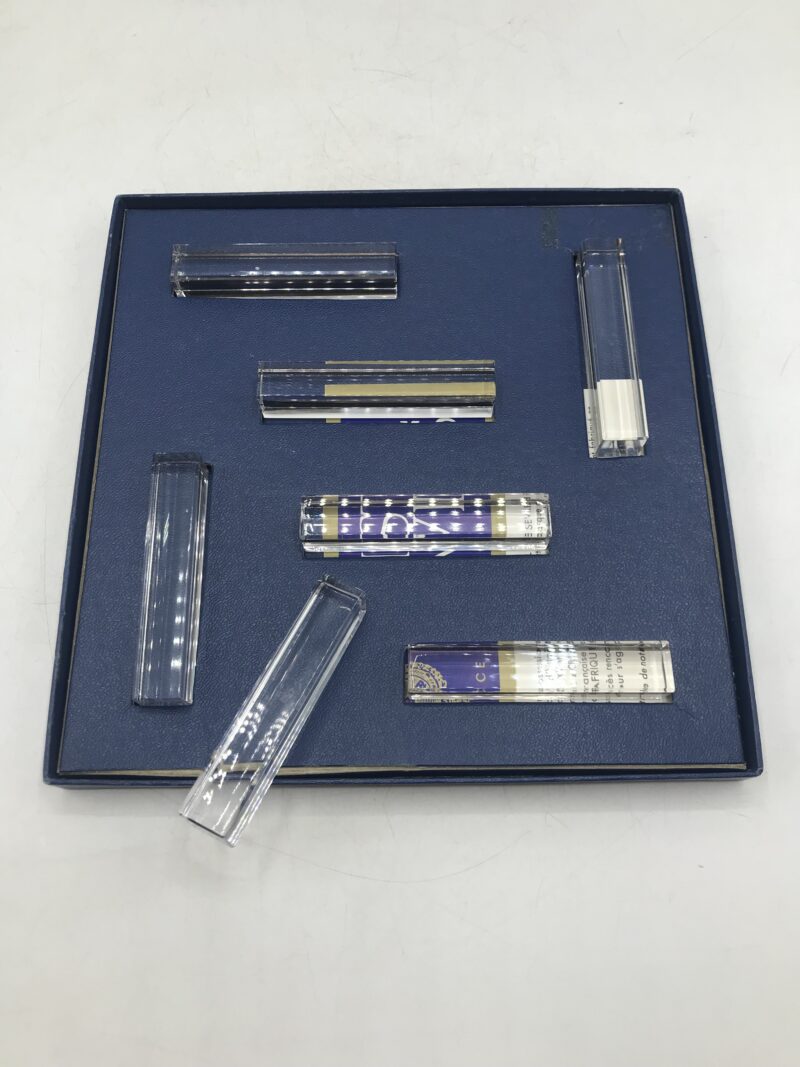 Coffret portes couteaux cristal de Sèvres – Image 5