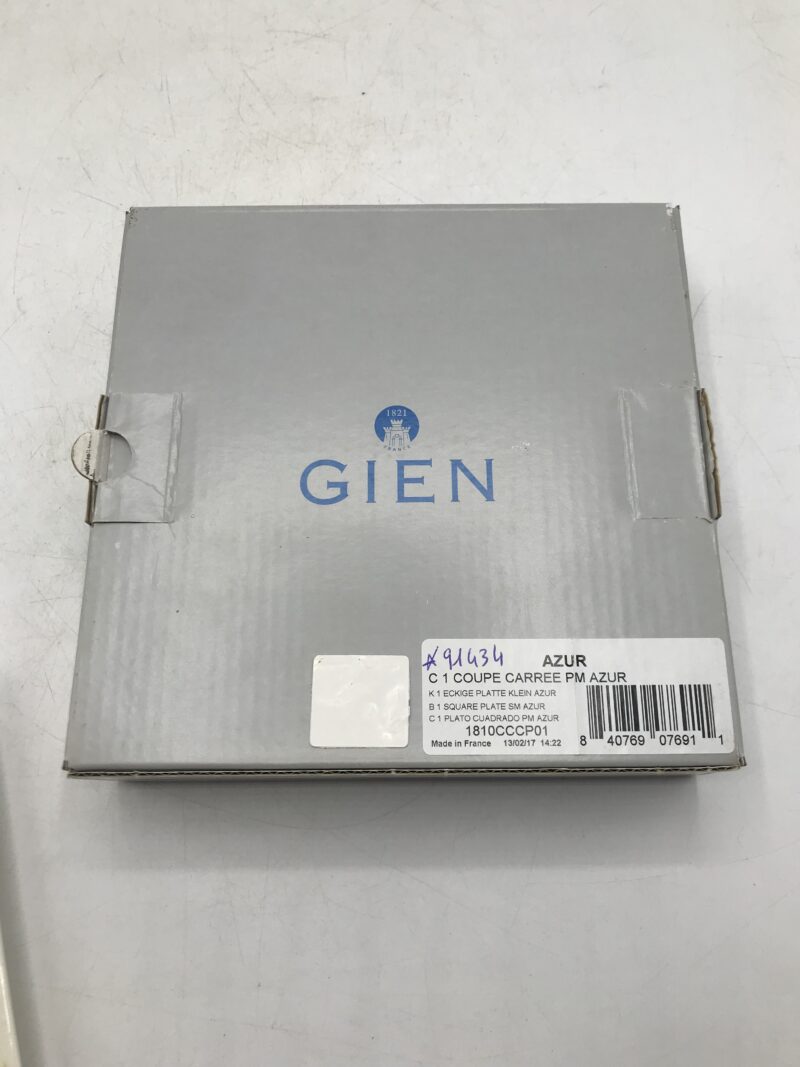 Assiette coupe Azur Gien – Image 6