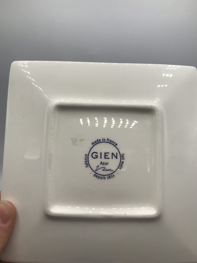 Assiette coupe Azur Gien – Image 8