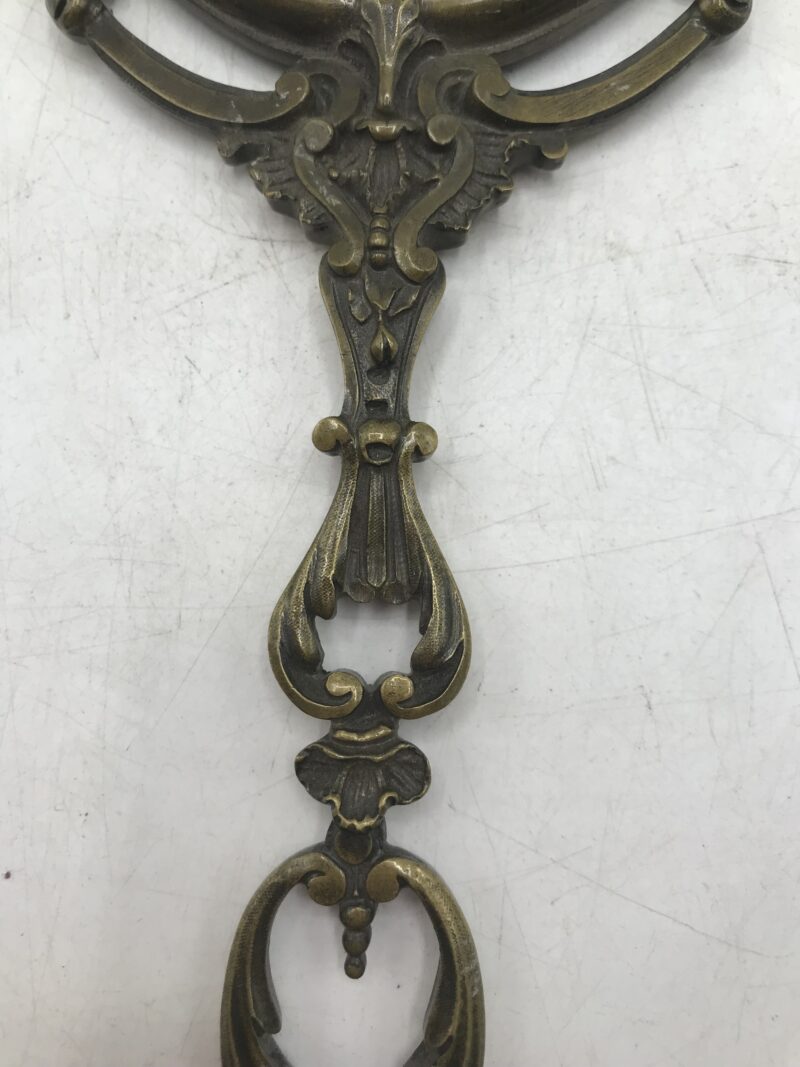 Miroir à main bronze ciselé – Image 3