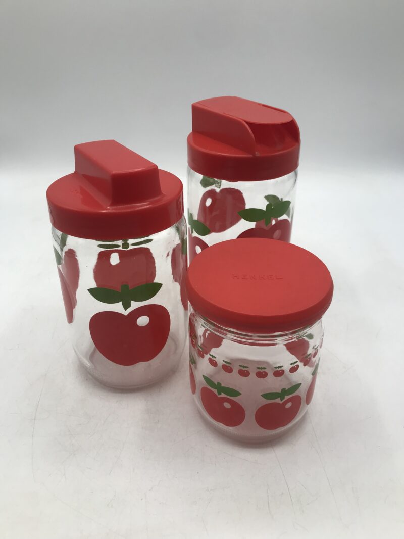 Lot de 3 bocaux Henkel vintage – Image 7