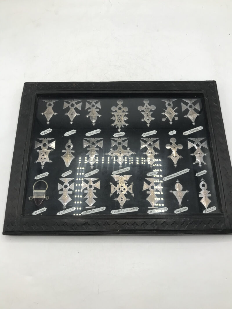 Tableau 21 croix Touaregs en argent – Image 5