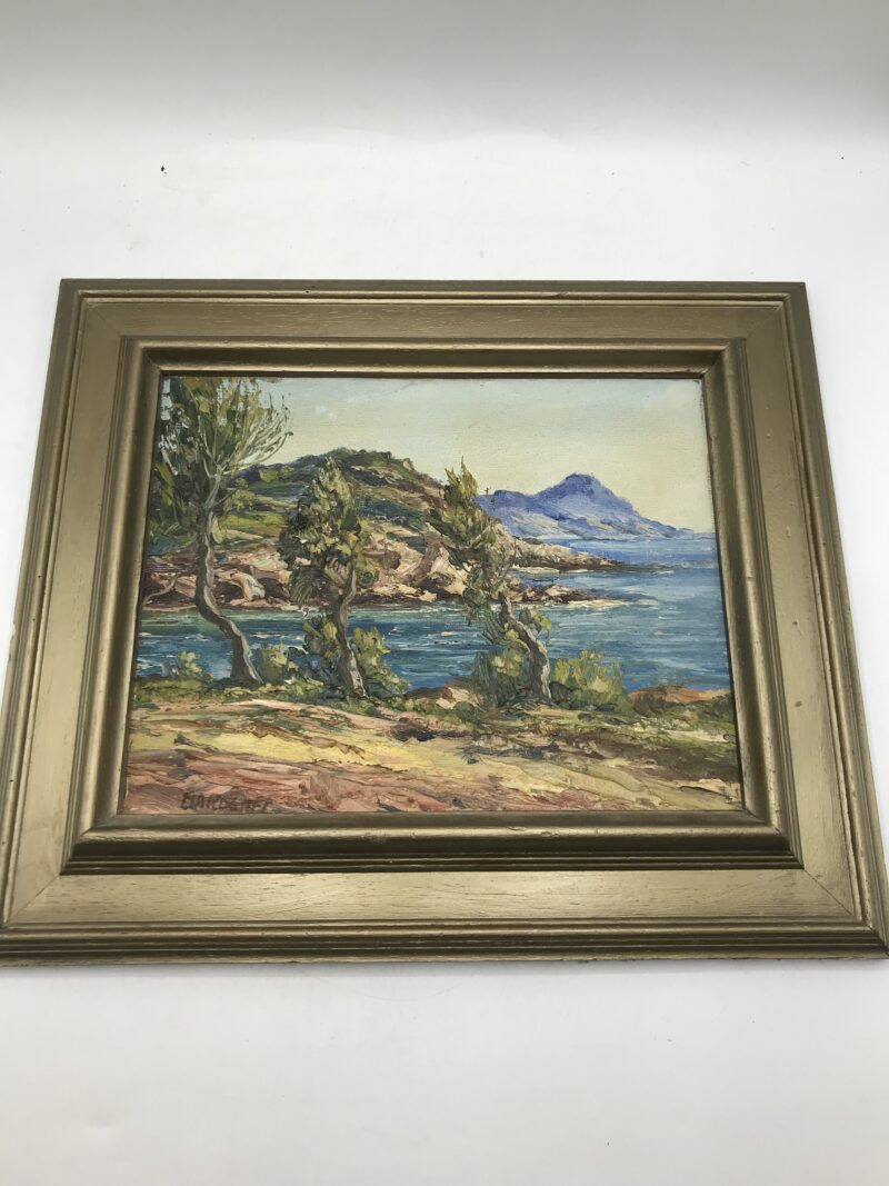 Duo de tableaux anciens signés – Image 16