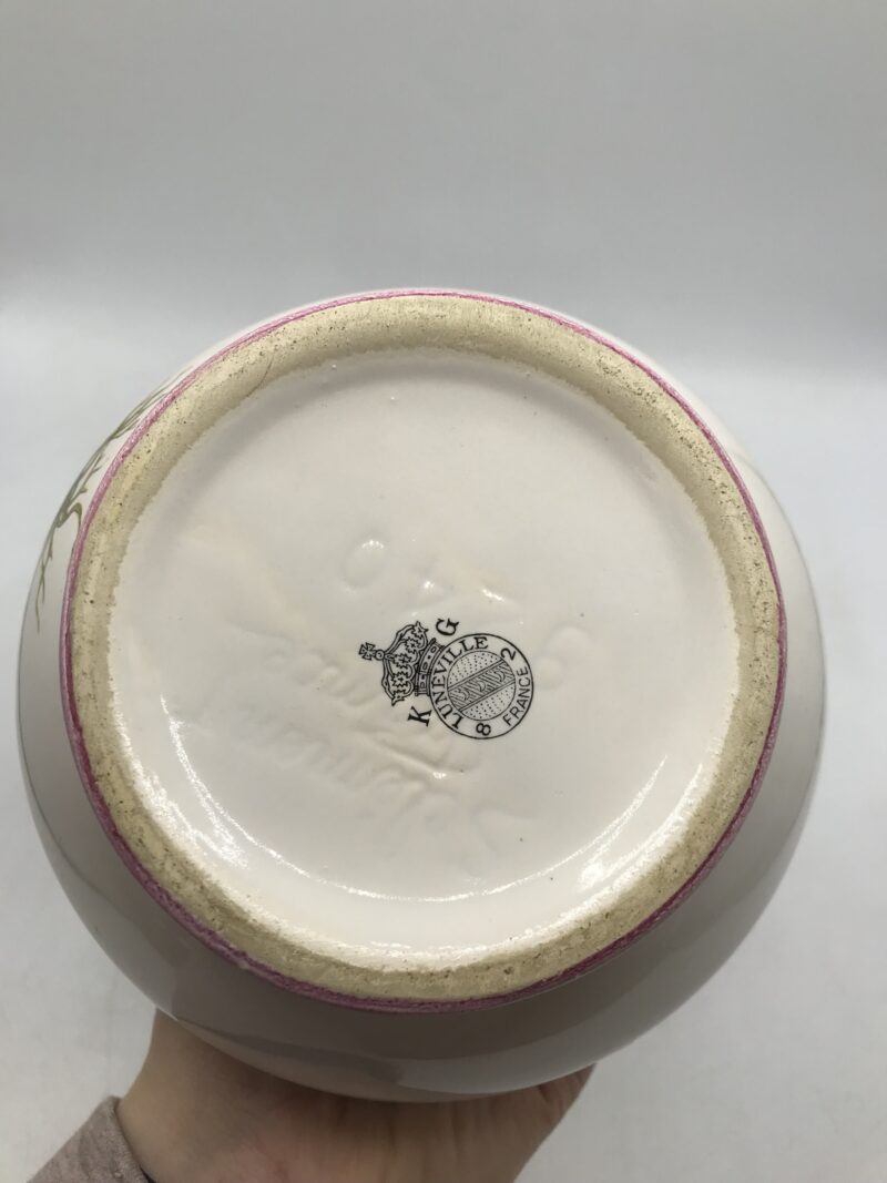 Vase à fleurs signé Lunéville – Image 7