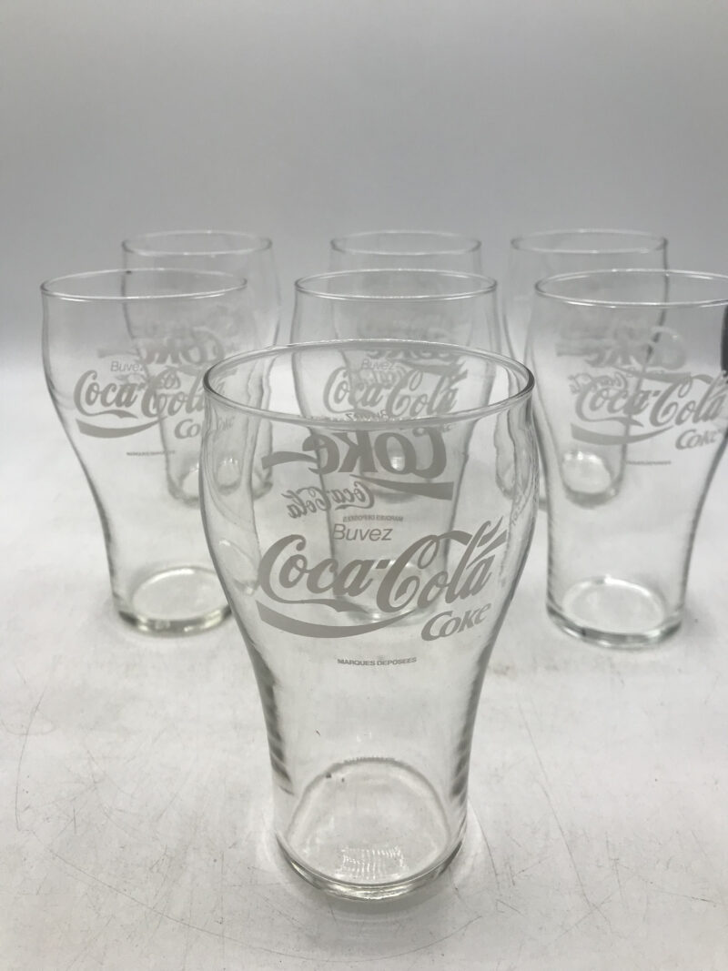 Lot de 7 verres Coca-cola – Image 7