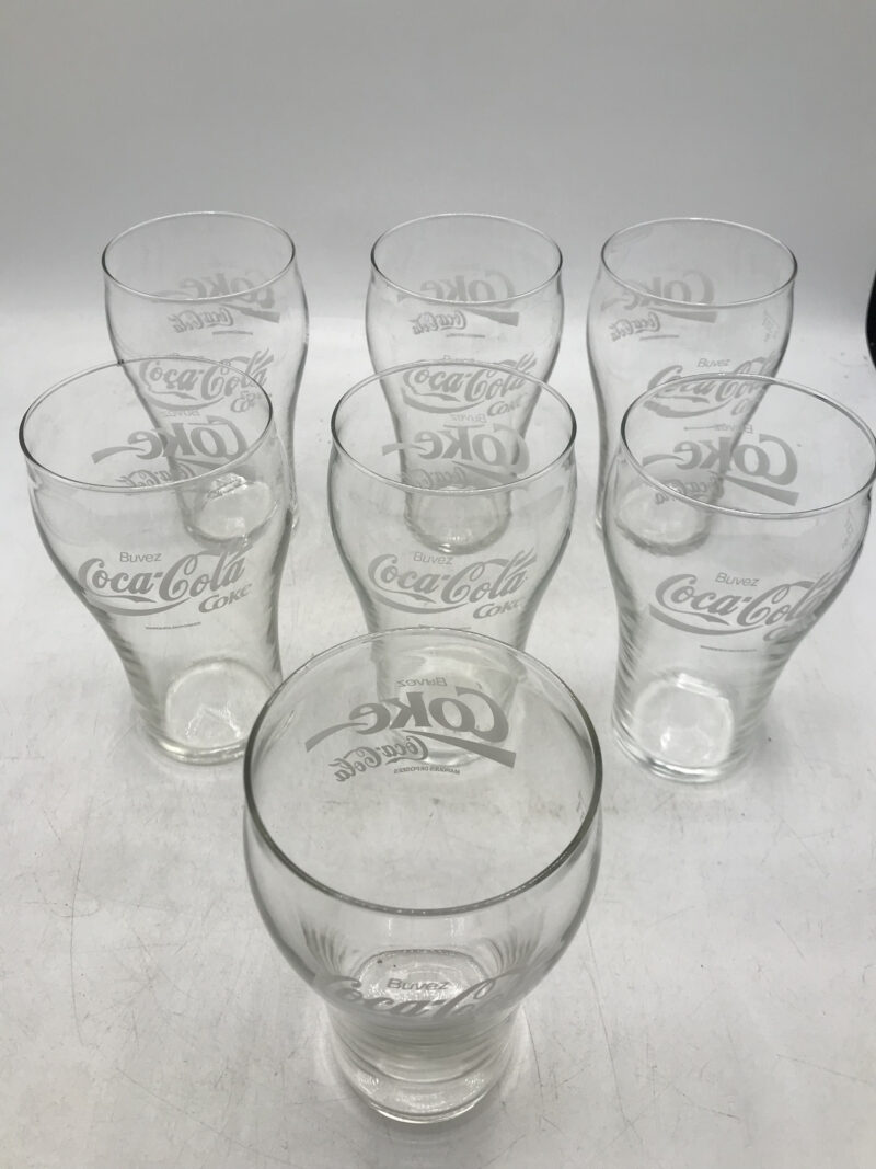 Lot de 7 verres Coca-cola – Image 8