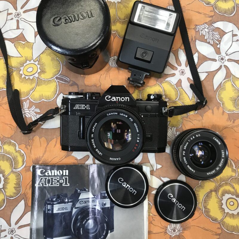 Canon AE1 vintage