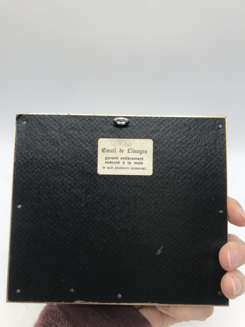 Cadre en émaux signé Limoges – Image 4