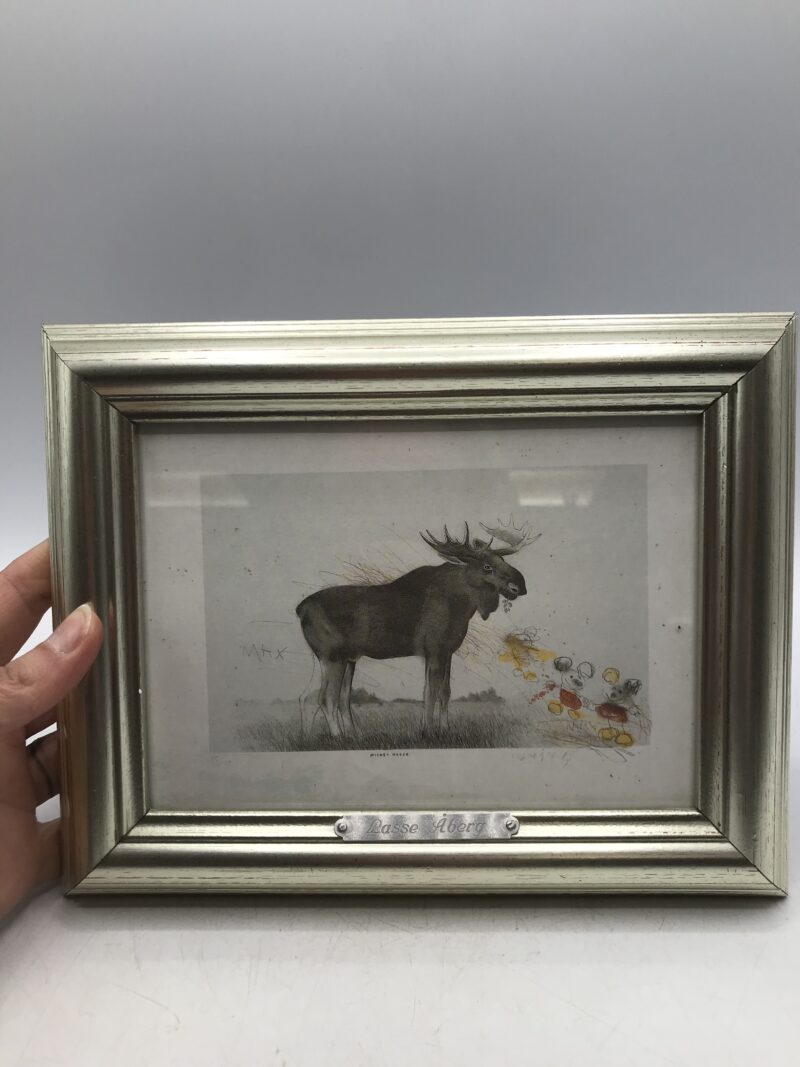 Lithographie encadré Lasse Aberg Suède – Image 4