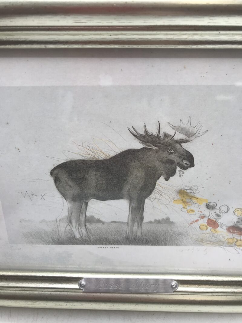 Lithographie encadré Lasse Aberg Suède – Image 5