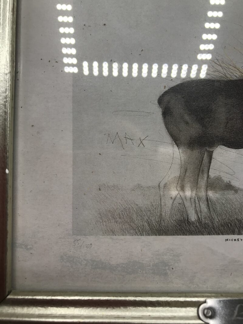 Lithographie encadré Lasse Aberg Suède – Image 6