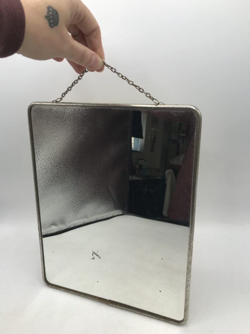 Miroir ancien de barbier – Image 7