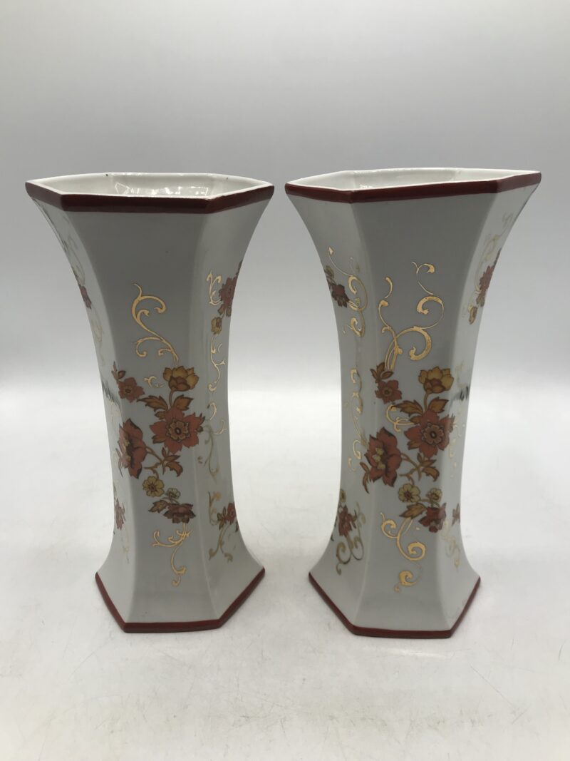 Duo de vase Porcelaine Couleuvre – Image 4