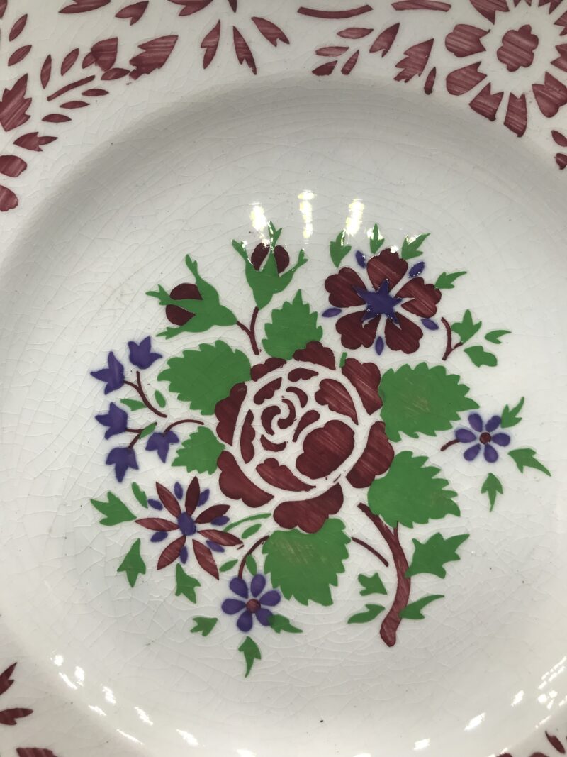 Lot de 4 assiettes Sarreguemines – Image 10