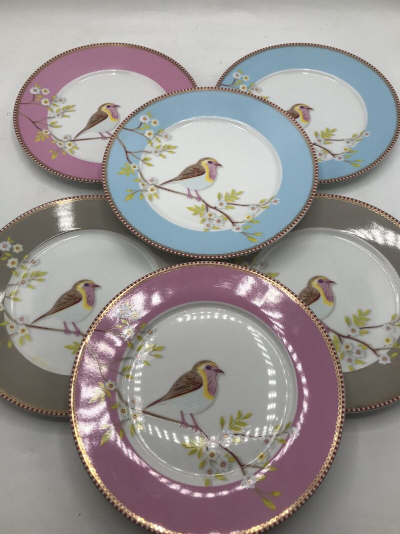 Lot de 6 assiettes oiseaux PIP HOME – Image 4