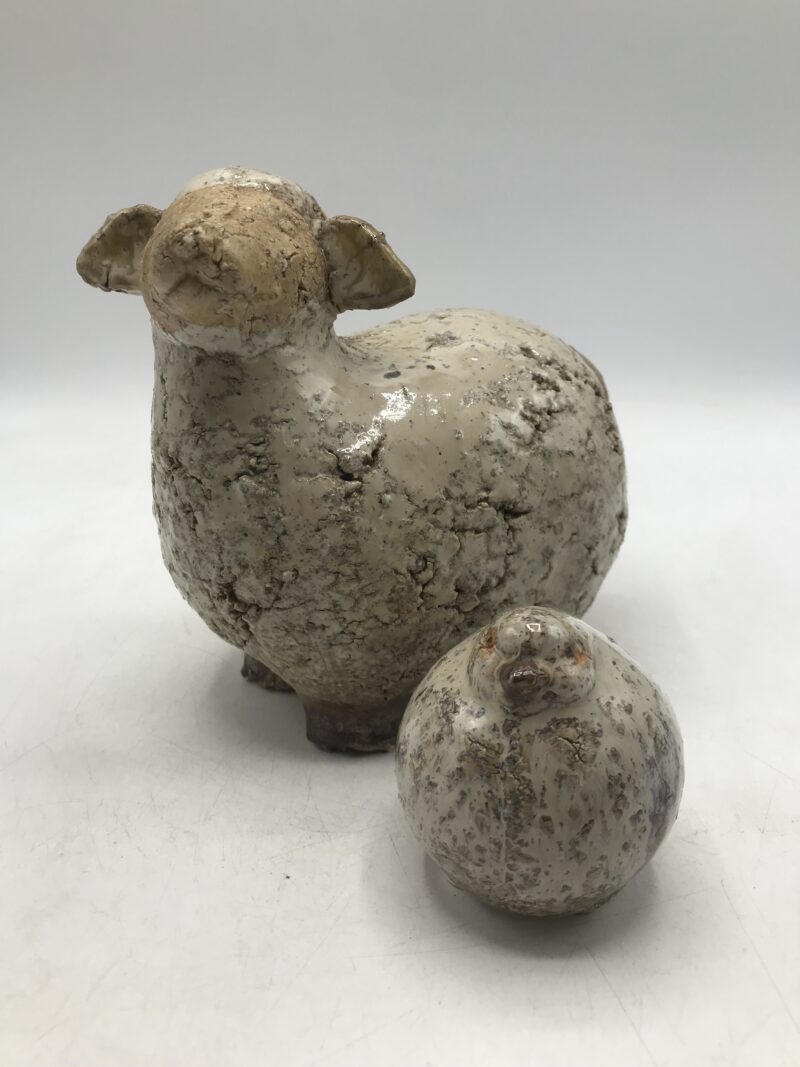 Duo ATHEZZA mouton et oiseau – Image 2