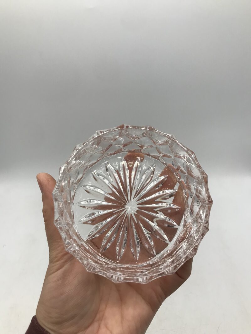 Coupelle cristal métal argenté Christofle – Image 4