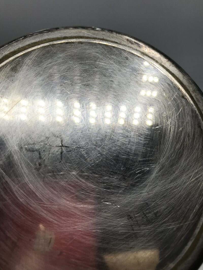 Coupelle cristal métal argenté Christofle – Image 5