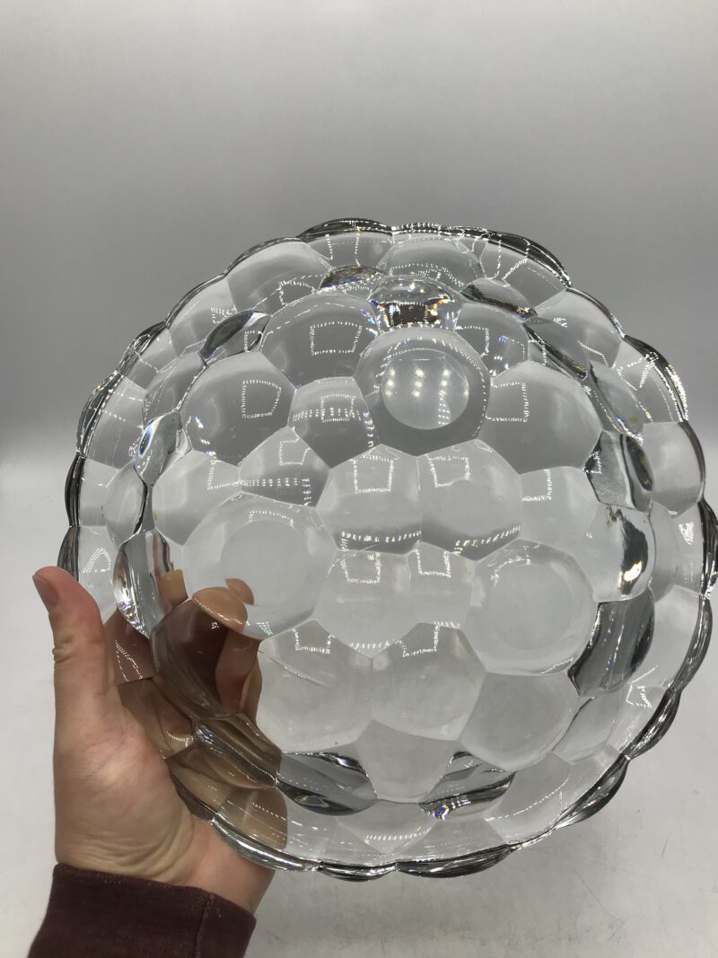 Grand vide poche en cristal Art déco – Image 6