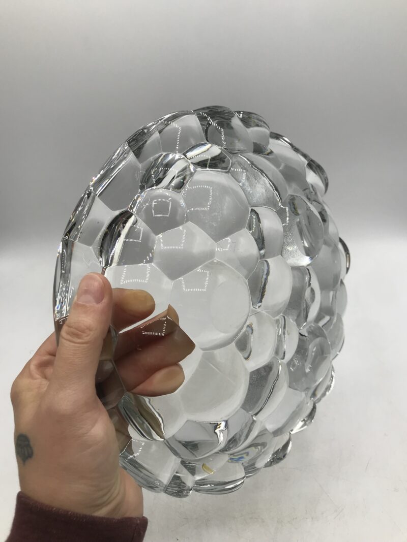 Grand vide poche en cristal Art déco – Image 8