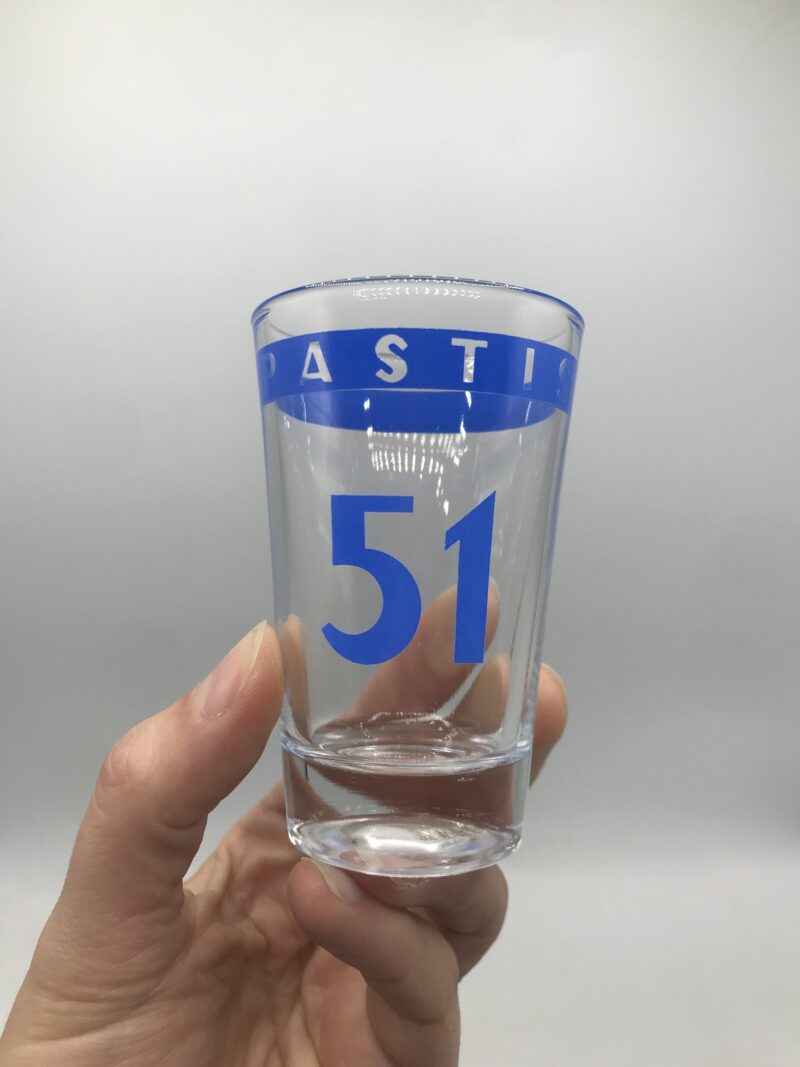 Lot de 4 verres Pastis 51 vintage – Image 8