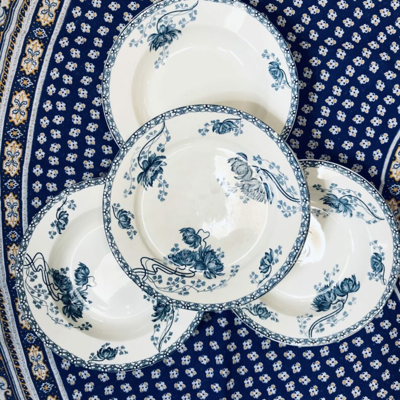 Service 9 assiettes "Royat" Sarreguemines