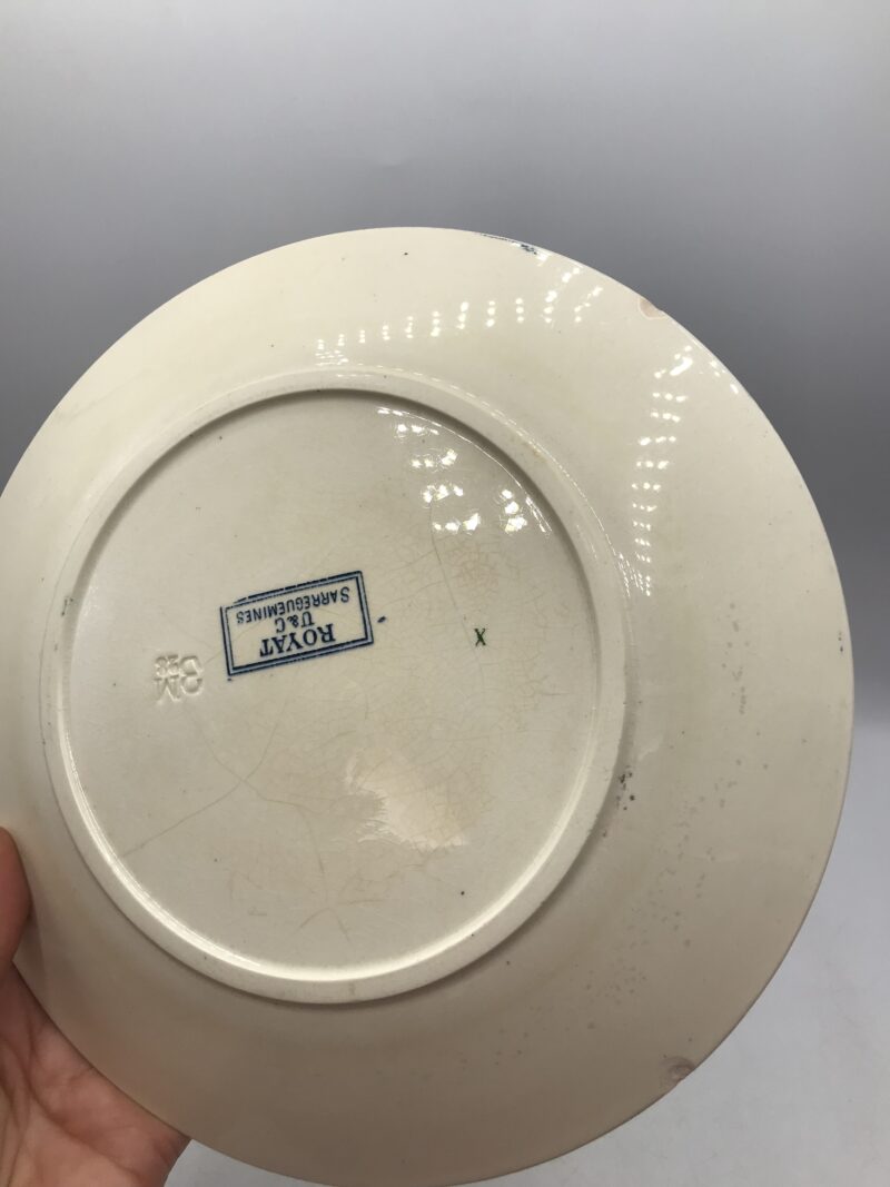 Service 9 assiettes "Royat" Sarreguemines – Image 2