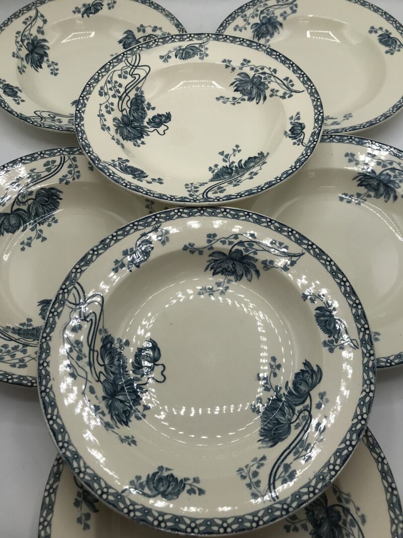 Service 9 assiettes "Royat" Sarreguemines – Image 9