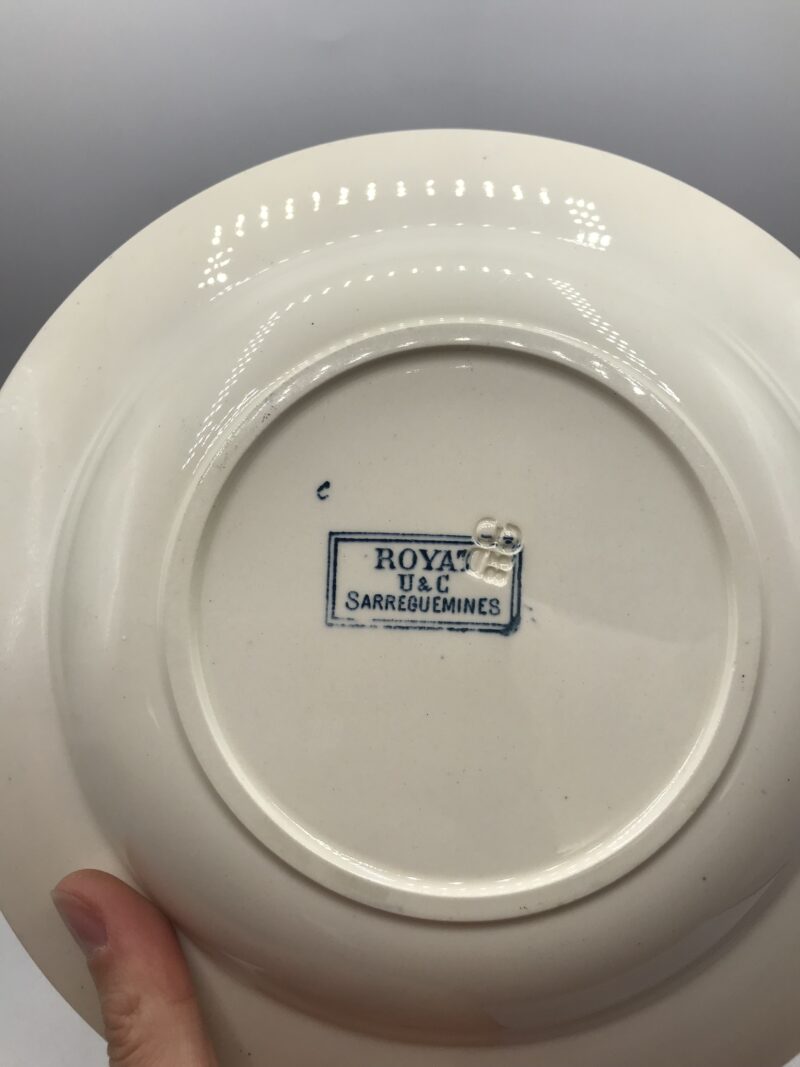 Service 9 assiettes "Royat" Sarreguemines – Image 5
