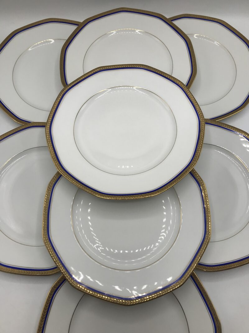 Lot de 8 assiettes Limoges jean Boyer – Image 9